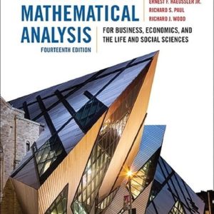 Test Bank for Introductory Mathematical Analysis for Business Economics and the Life and Social Scienc